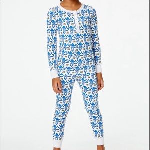 COPY - Kids size 10 Roller Rabbit Blue Monkey Pajamas